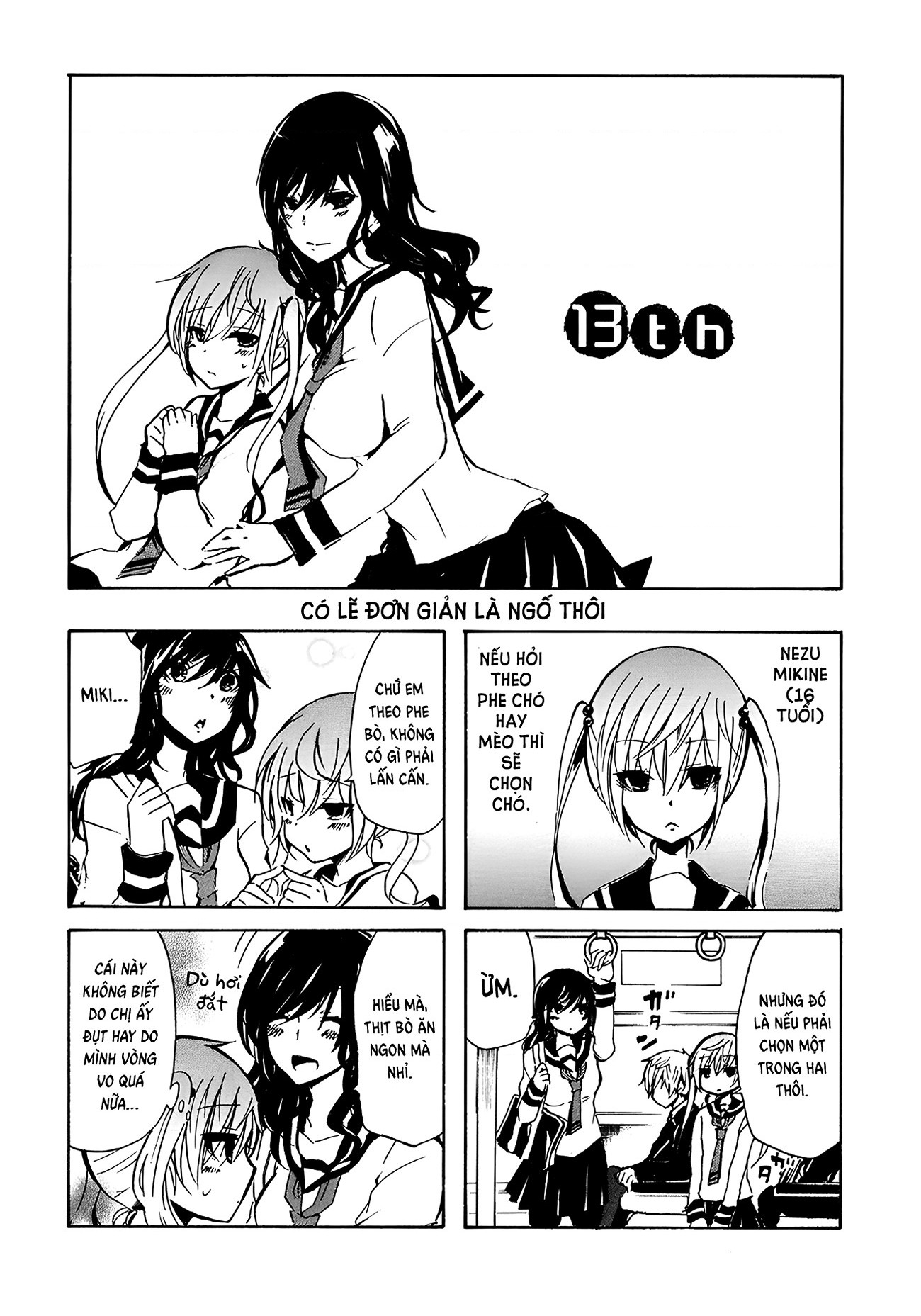 đọc truyện Inugami Và Nekoyama (remake) Chương 13 ảnh 3 tại Thiên Thai Truyện