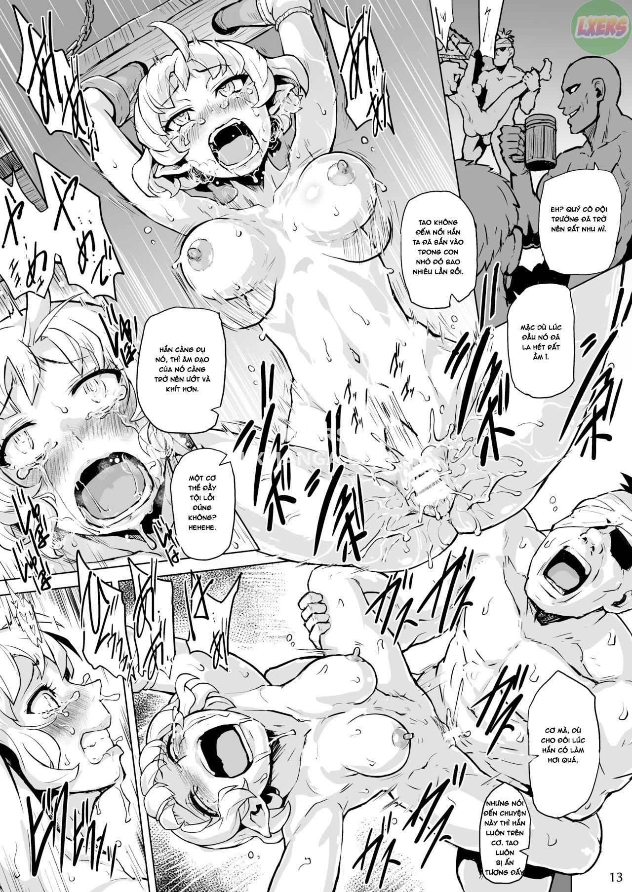 đọc truyện Inyoku Ni Kuruishi Elf-tachi No Uta Oneshot ảnh 14 tại Giả Dược