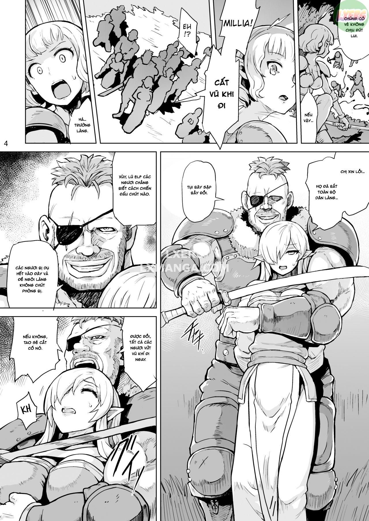 đọc truyện Inyoku Ni Kuruishi Elf-tachi No Uta Oneshot ảnh 5 tại Giả Dược