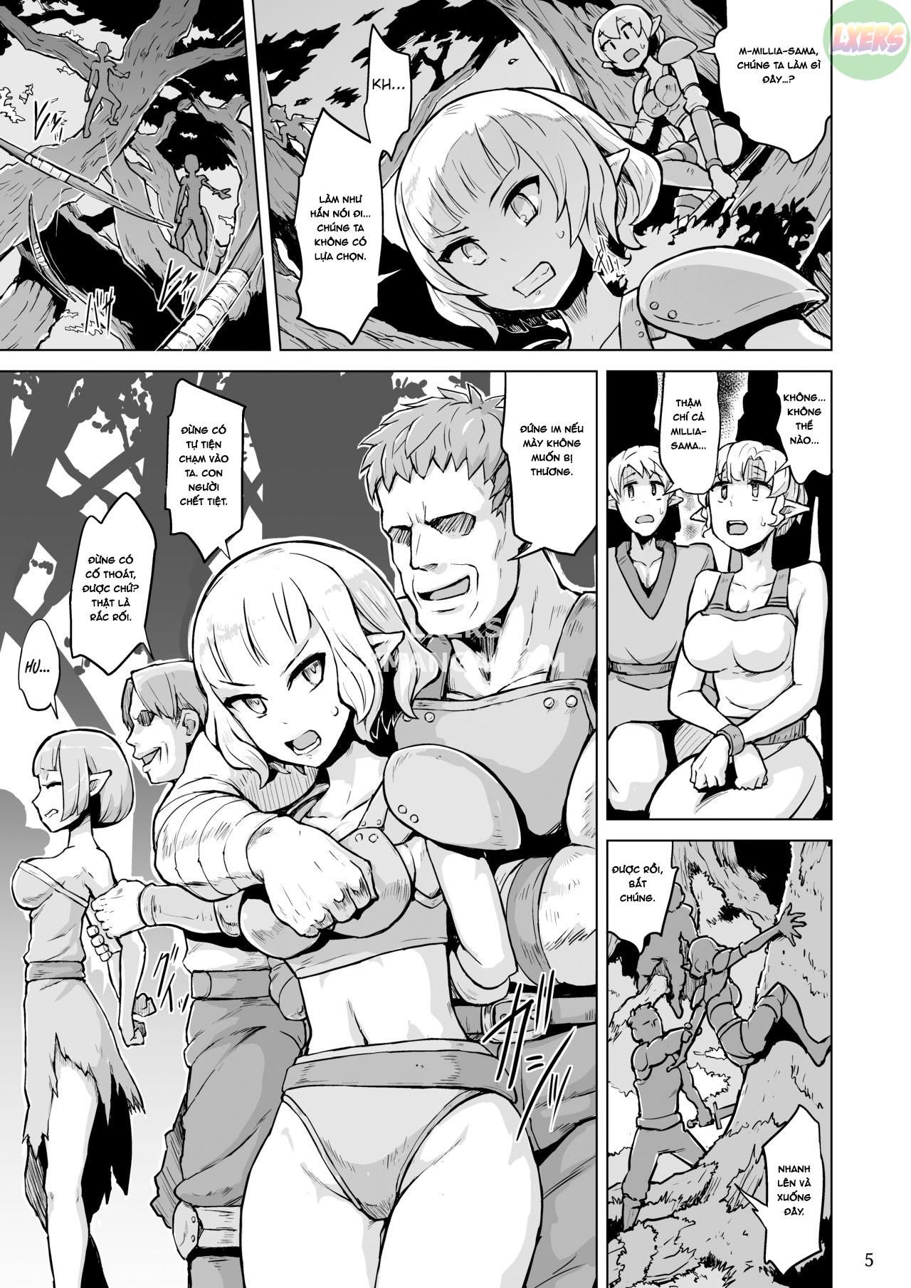 đọc truyện Inyoku Ni Kuruishi Elf-tachi No Uta Oneshot ảnh 6 tại Giả Dược