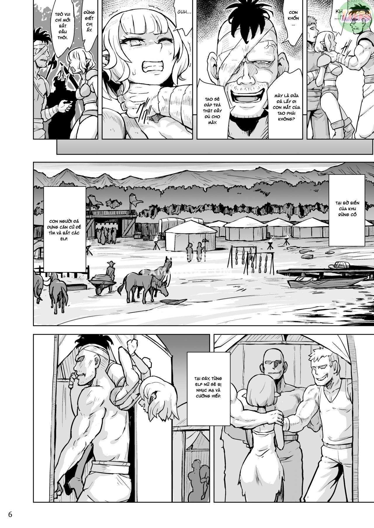 đọc truyện Inyoku Ni Kuruishi Elf-tachi No Uta Oneshot ảnh 7 tại Giả Dược