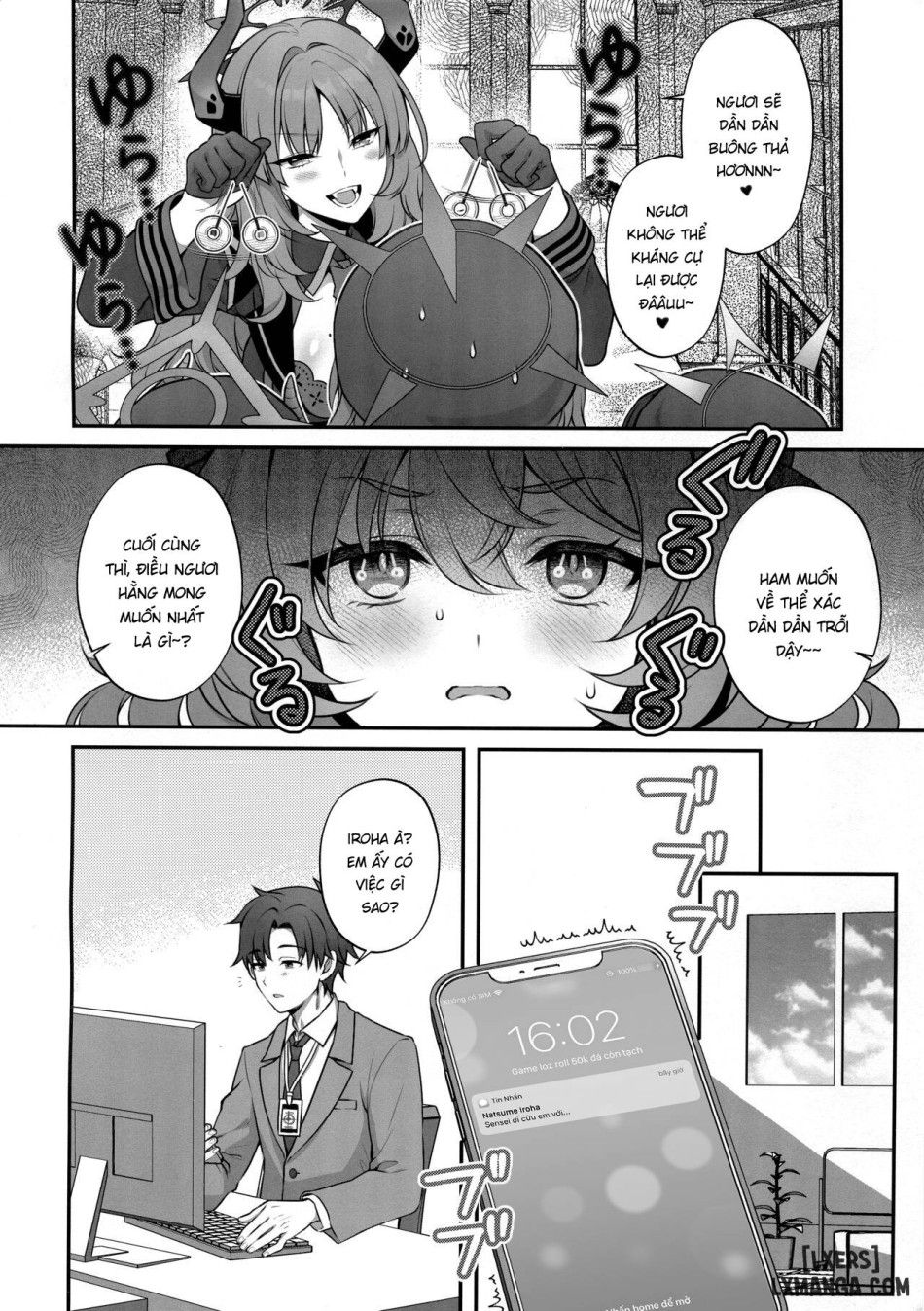 Iroha Làm Sao Có Thể Bị Thôi Miên Dễ Đến Vậy Được! Chương 1 page 4 - Giả Dược