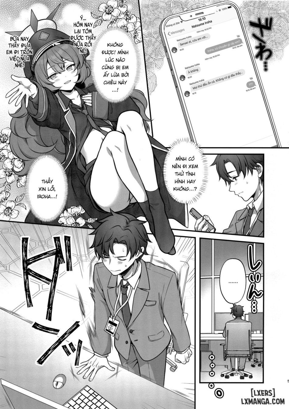 Iroha Làm Sao Có Thể Bị Thôi Miên Dễ Đến Vậy Được! Chương 1 page 5 - Giả Dược