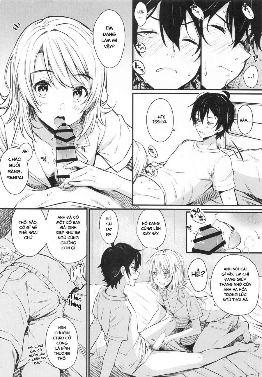 Irohasu To (yahari Ore No Seishun Love Come Wa Machigatteiru) Oneshot page 3 - Giả Dược