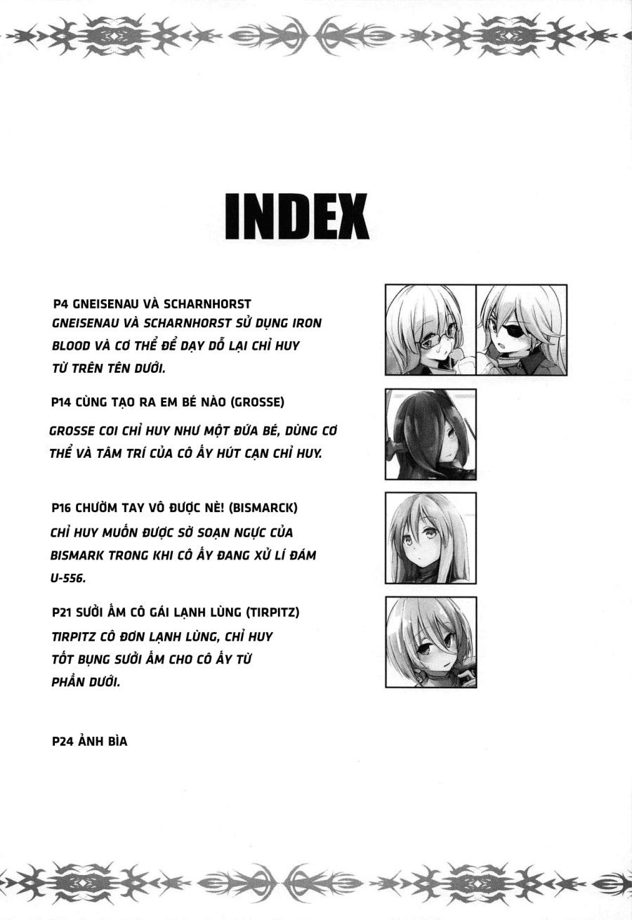 Iron-blood Battleship And Battle Cruiser Summary Book(azur Lane) Oneshot page 4 - Giả Dược