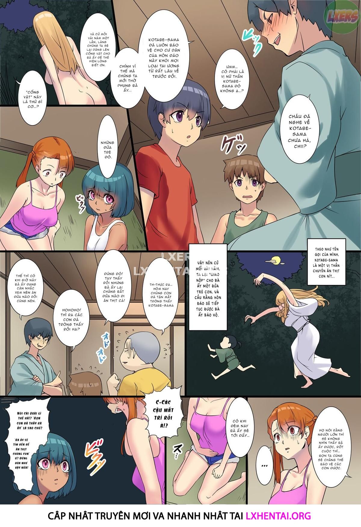 đọc truyện Iruikanintan ~hanare Shima No Kotabe-sama Hen Oneshot ảnh 16 tại Giả Dược
