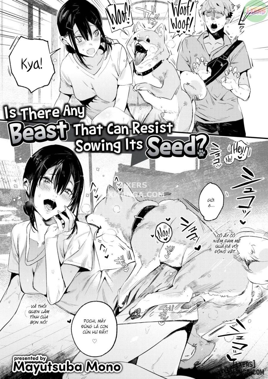 đọc truyện Is There Any Beast That Can Resist Sowing Its Seed? Oneshot ảnh 3 tại Giả Dược