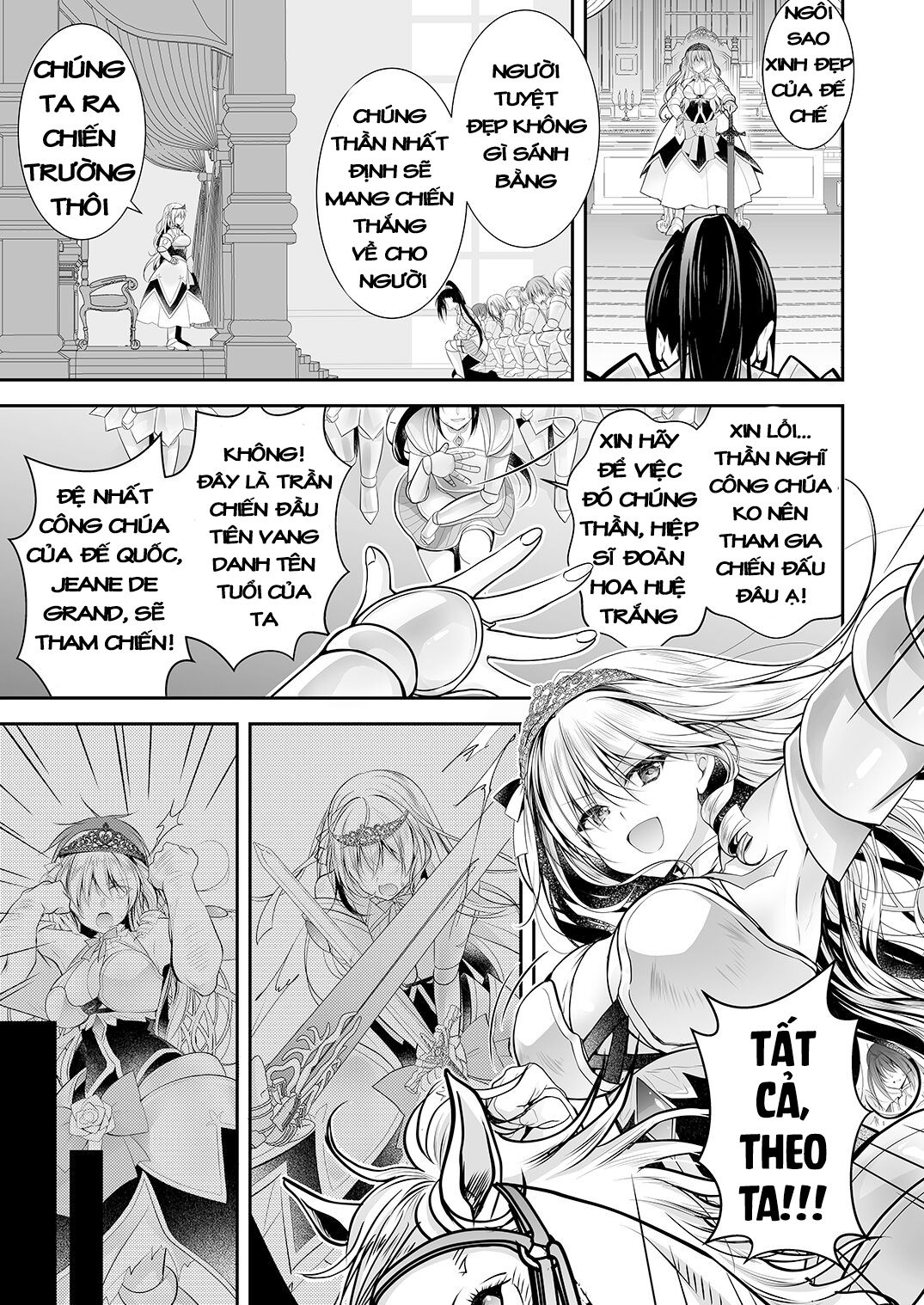 đọc truyện Isekai Rinkan 2 ~ Kokinaru Hime-kishi Ga Banzoku Chinpo Ni Kussuru Wake Ga!〜 Oneshot ảnh 4 tại Giả Dược