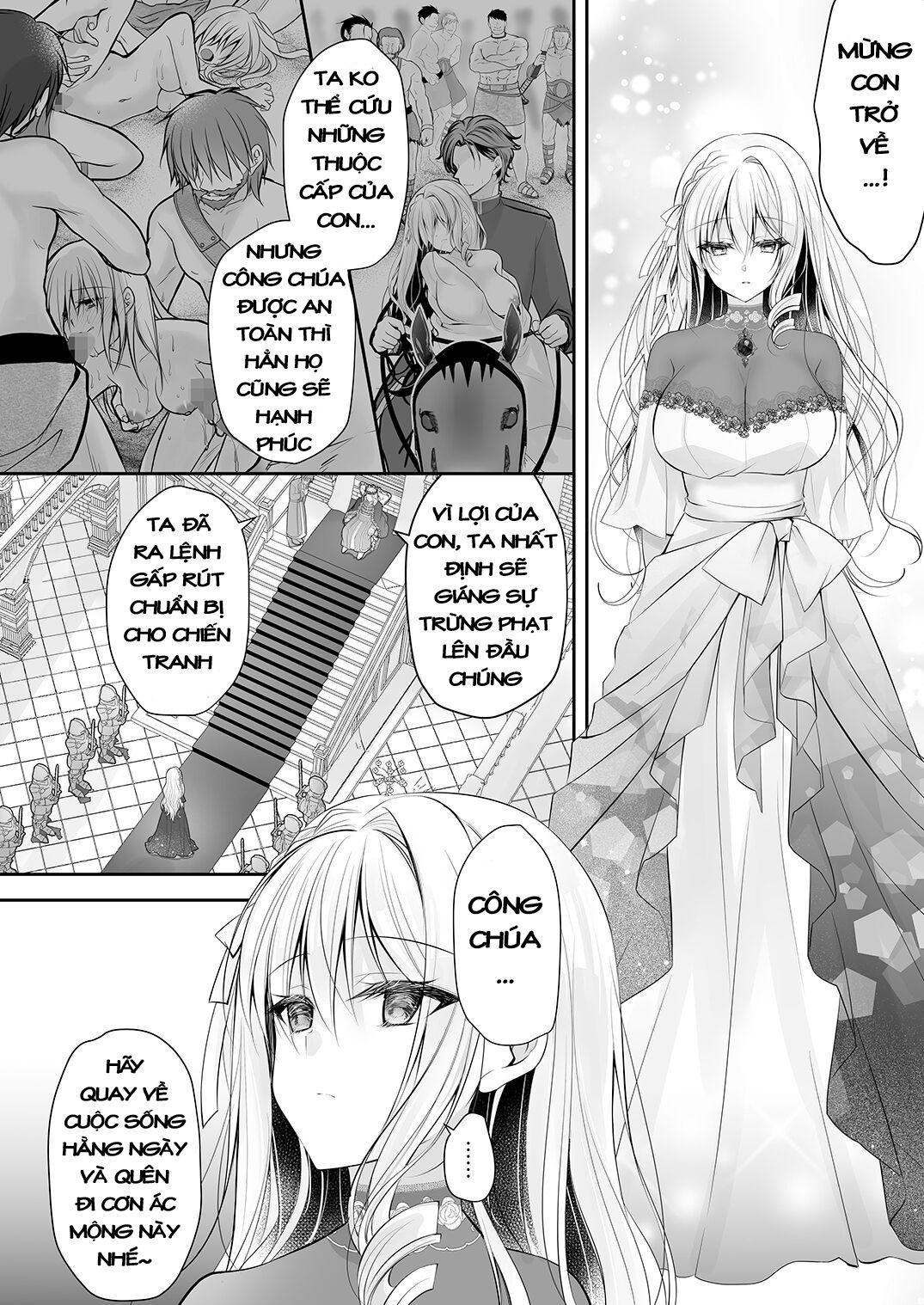 đọc truyện Isekai Rinkan 2 ~ Kokinaru Hime-kishi Ga Banzoku Chinpo Ni Kussuru Wake Ga!〜 Oneshot ảnh 49 tại Giả Dược