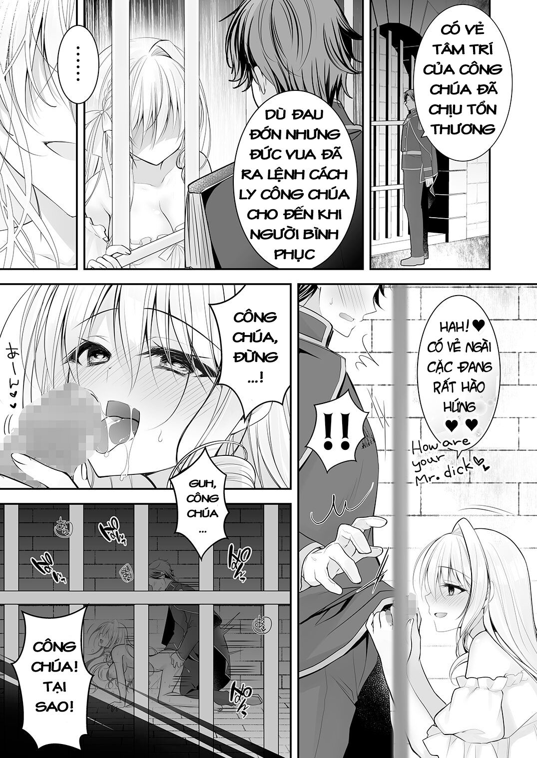 đọc truyện Isekai Rinkan 2 ~ Kokinaru Hime-kishi Ga Banzoku Chinpo Ni Kussuru Wake Ga!〜 Oneshot ảnh 52 tại Giả Dược