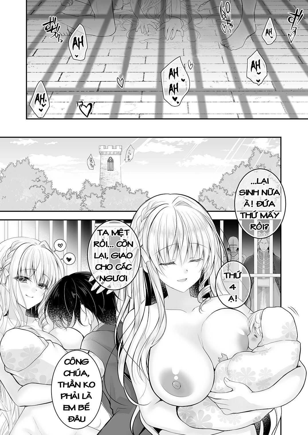 đọc truyện Isekai Rinkan 2 ~ Kokinaru Hime-kishi Ga Banzoku Chinpo Ni Kussuru Wake Ga!〜 Oneshot ảnh 54 tại Giả Dược