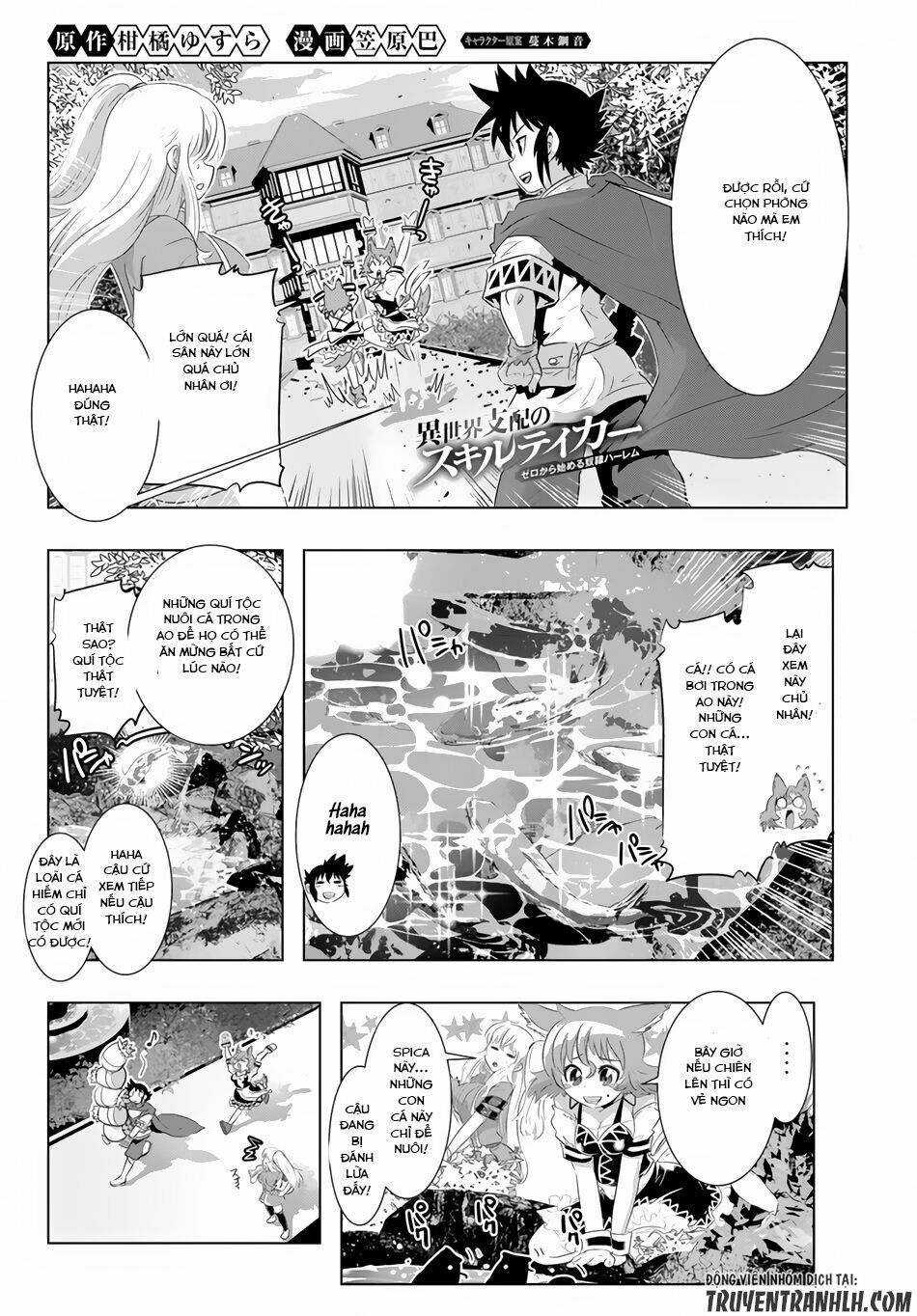 đọc truyện Isekai Shihai No Skill Taker: Zero Kara Hajimeru Dorei Harem Chương 22 ảnh 4 tại Thiên Thai Truyện