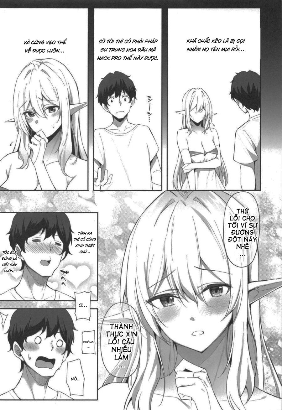 Isekai Shoukan - Elf Na Onee-san Wa Suki Desu Ka? Chương 1 page 7 - Giả Dược