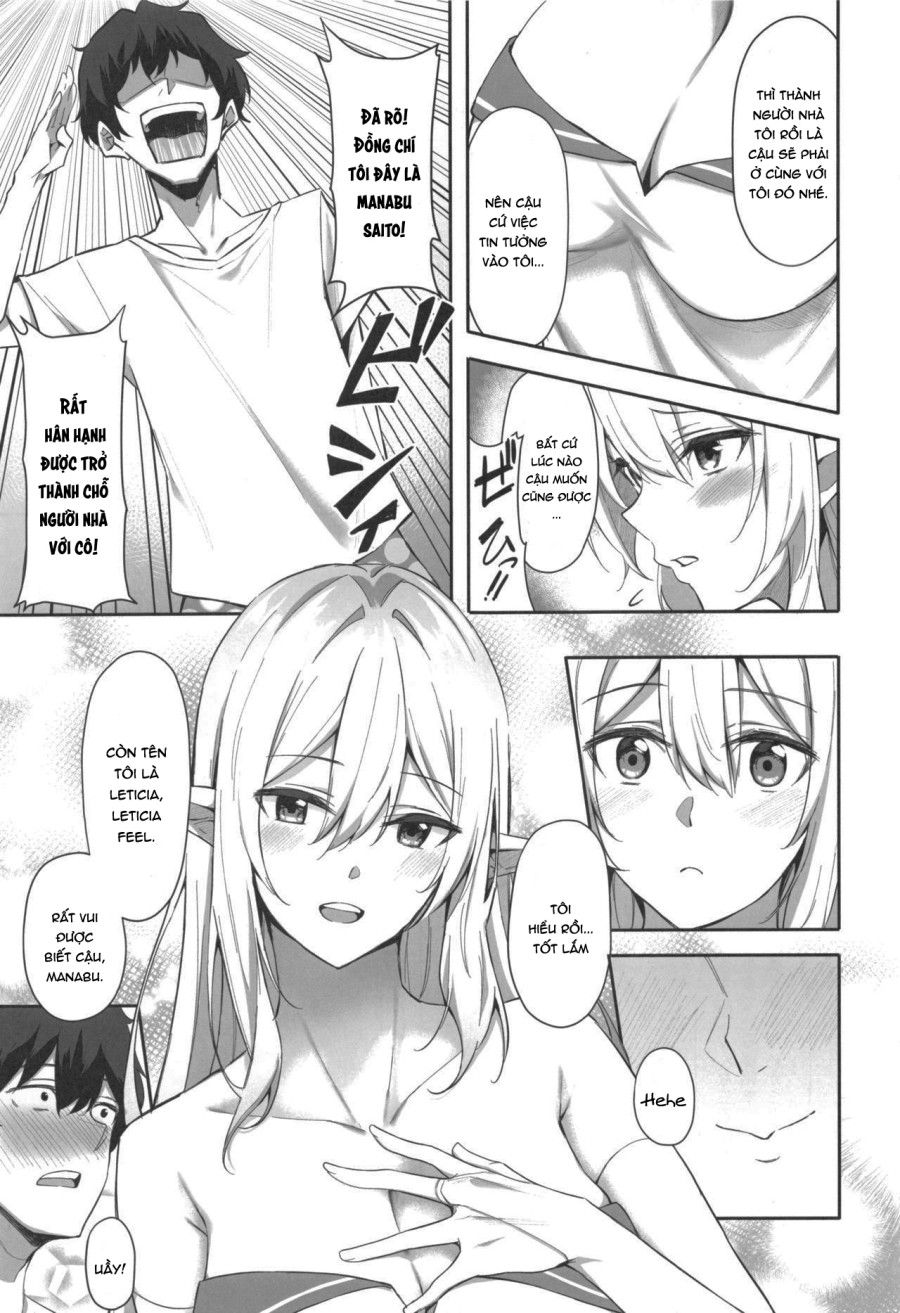 Isekai Shoukan - Elf Na Onee-san Wa Suki Desu Ka? Chương 1 page 9 - Giả Dược