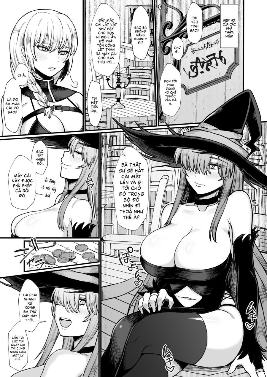 Isekai Thành Phù Thủy, Tôi Bị Địt Bởi Quỷ 3 Oneshot page 2 - Giả Dược