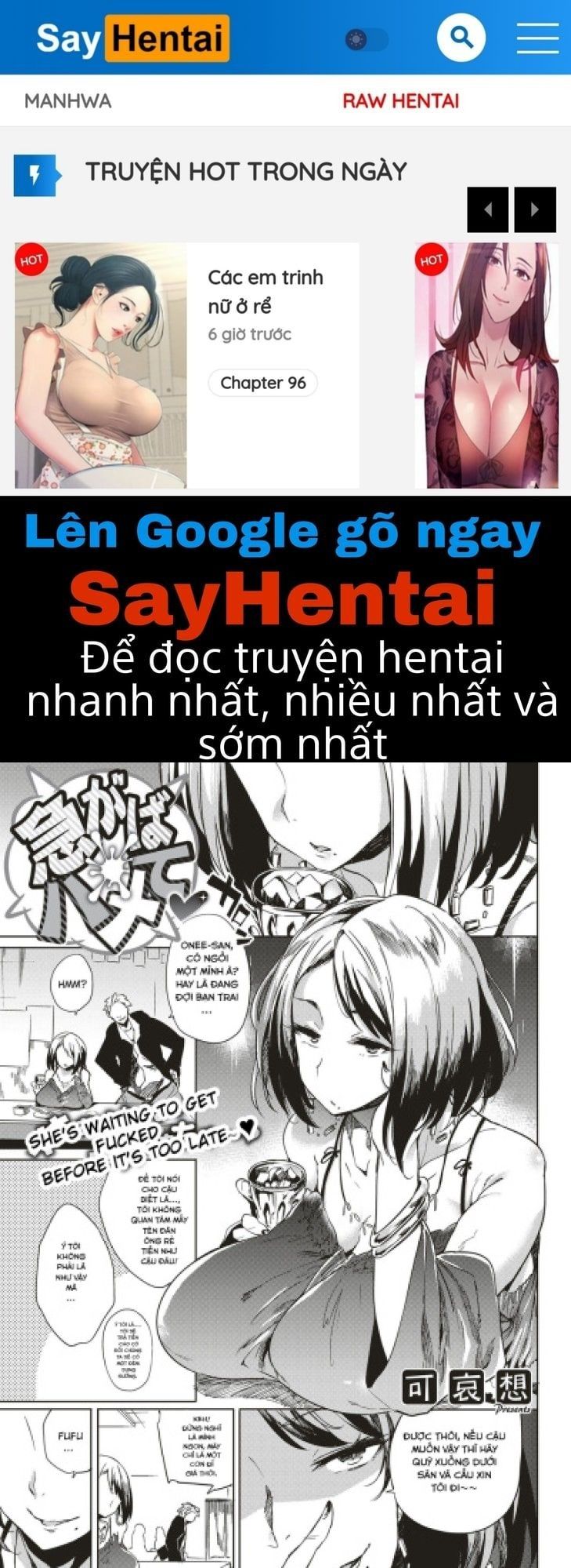 đọc truyện Isogaba Hamete Chương 1 ảnh 1 tại Giả Dược