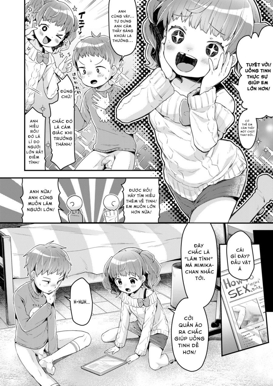 Issho Ni Otona Training! Oneshot page 12 - Giả Dược