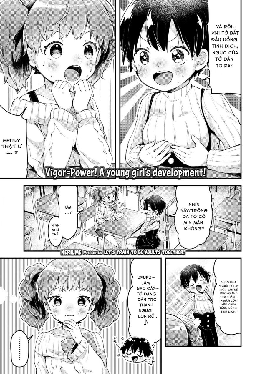 Issho Ni Otona Training! Oneshot page 3 - Giả Dược