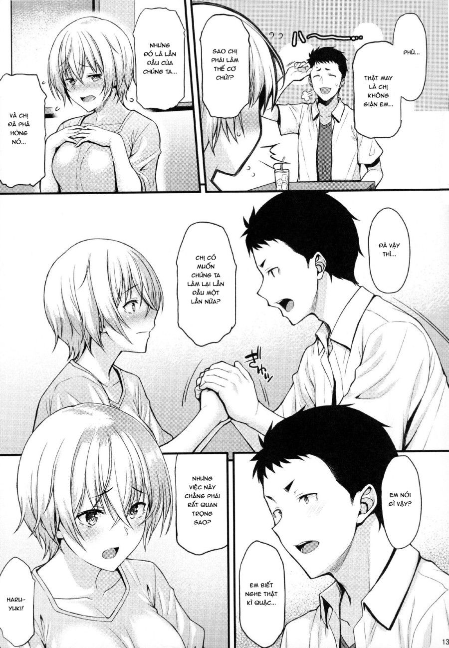 Itoshi No Senpai To Mou Ichido Hajimete Oneshot page 12 - Giả Dược