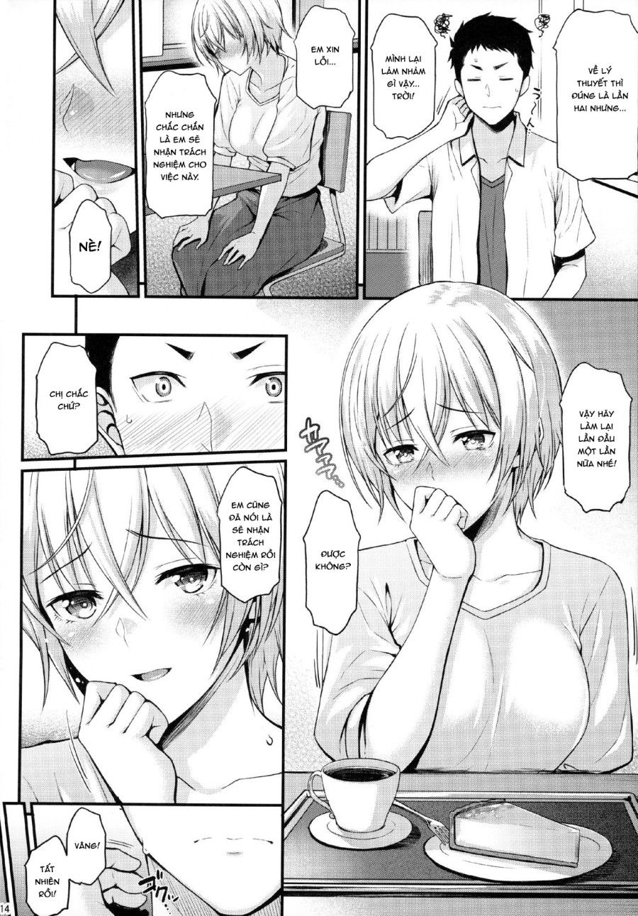 Itoshi No Senpai To Mou Ichido Hajimete Oneshot page 13 - Giả Dược