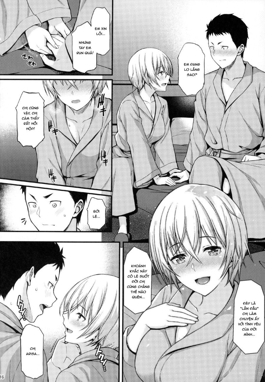Itoshi No Senpai To Mou Ichido Hajimete Oneshot page 15 - Giả Dược