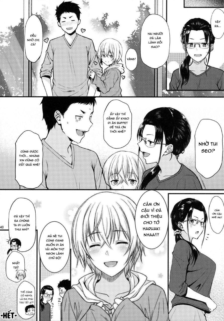 Itoshi No Senpai To Mou Ichido Hajimete Oneshot page 39 - Giả Dược