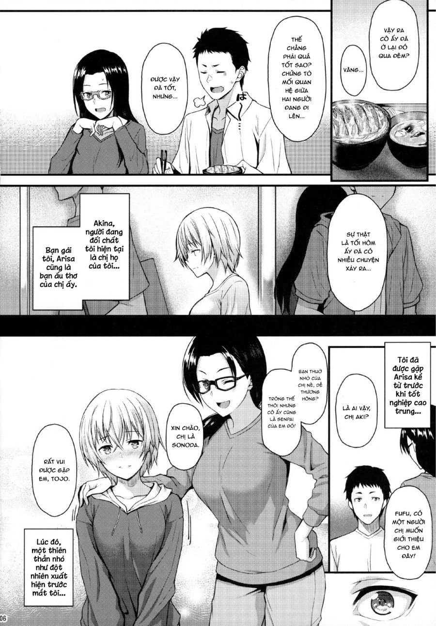 Itoshi No Senpai To Mou Ichido Hajimete Oneshot page 5 - Giả Dược