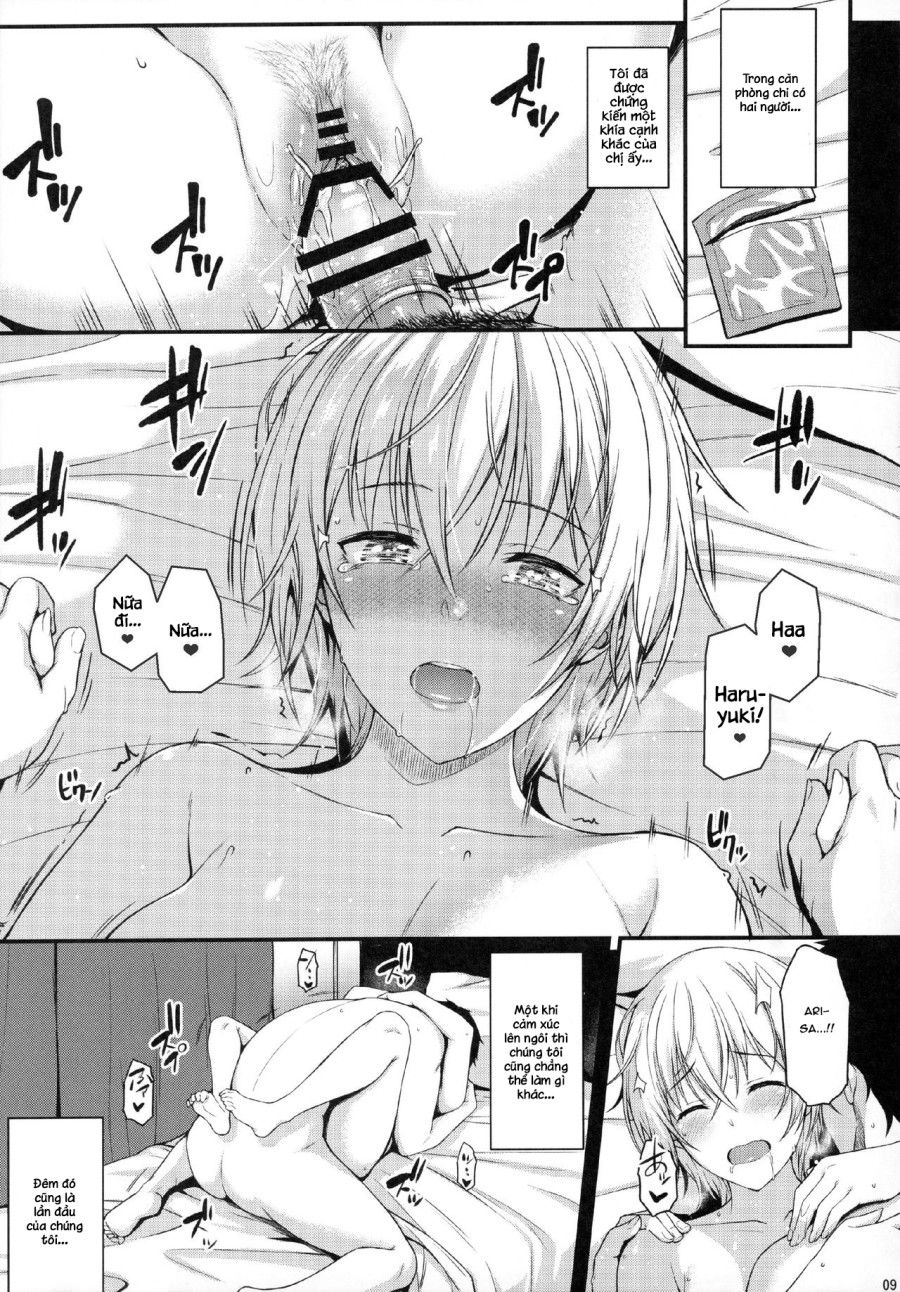 Itoshi No Senpai To Mou Ichido Hajimete Oneshot page 8 - Giả Dược