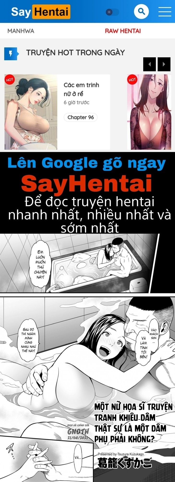 đọc truyện It’s Not A Fantasy That The Female Erotic Mangaka Is A Pervert Chương 2 ảnh 1 tại Truyện Dạ Ký