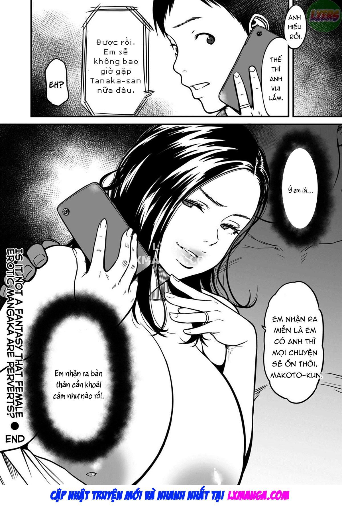 đọc truyện It’s Not A Fantasy That The Female Erotic Mangaka Is A Pervert Chương 7 ảnh 27 tại Truyện Dạ Ký