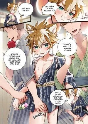 Itto Và Gorou Ở Suối Nước Nóng