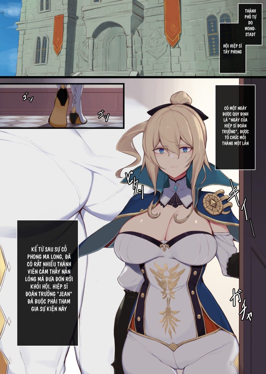Jean Kishi Danchou No Hi (genshin Impact) Oneshot page 2 - Giả Dược