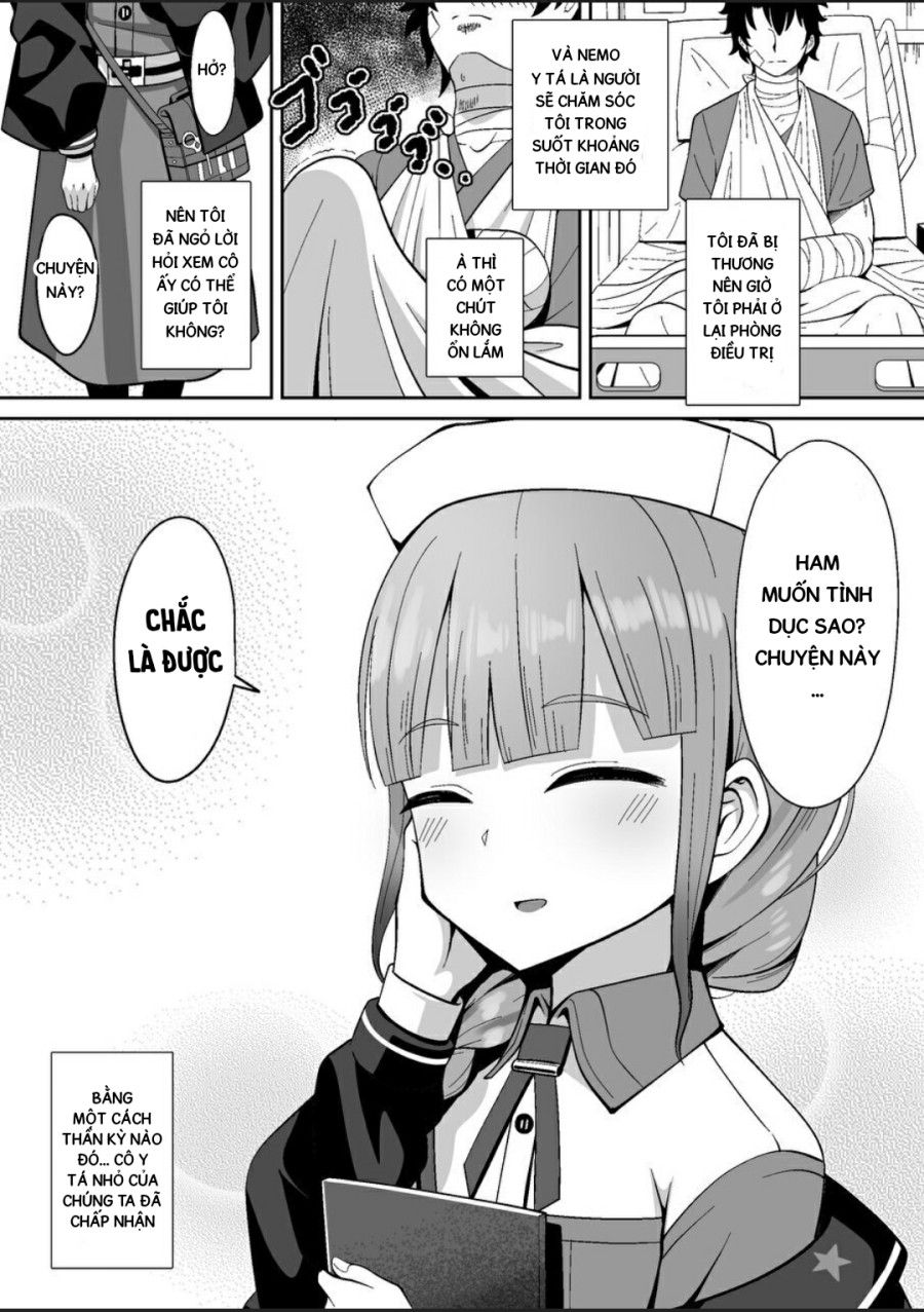 Jimuteki Ni Shori Shite Kureru Nurse-san Oneshot page 2 - Giả Dược