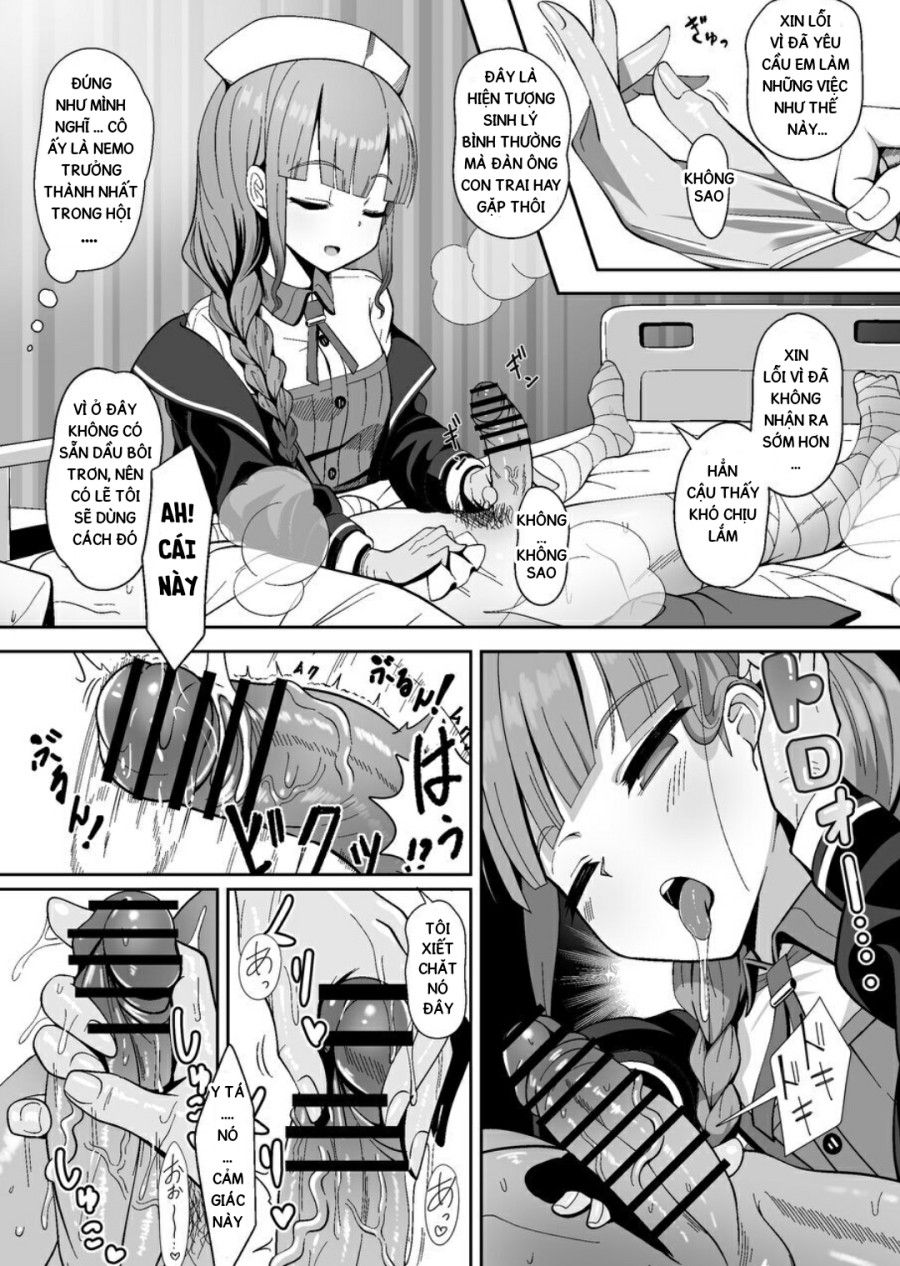Jimuteki Ni Shori Shite Kureru Nurse-san Oneshot page 4 - Giả Dược