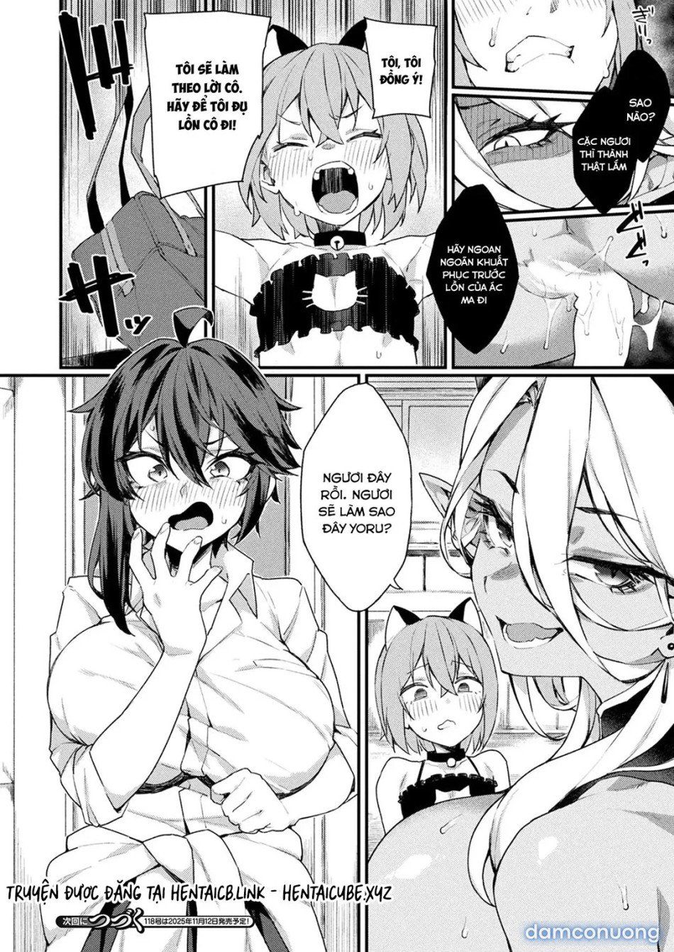 đọc truyện Jingai Onee-san To Kenzoku-kun – Kuro Gyaru Demon Hen Oneshot ảnh 20 tại Giả Dược