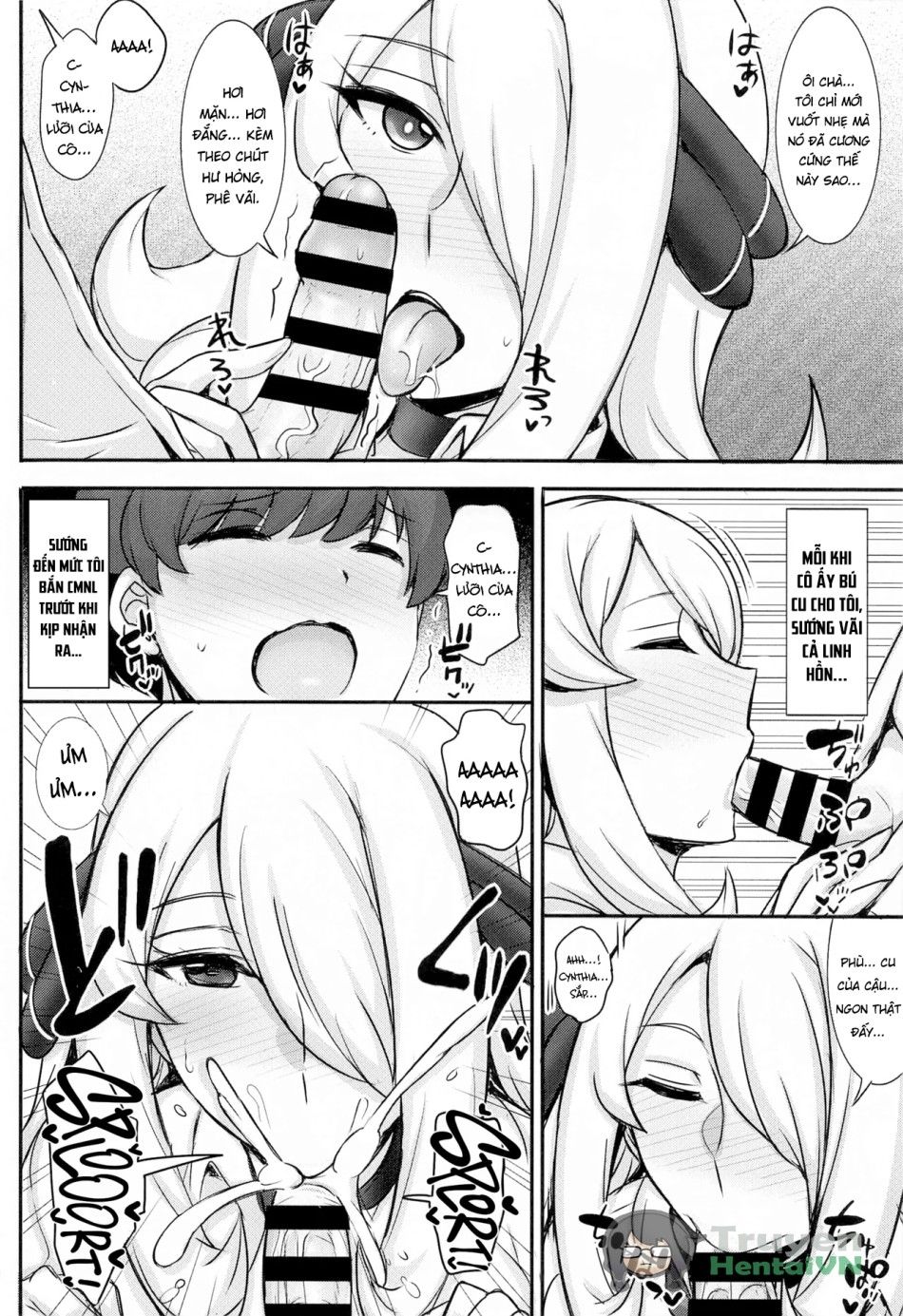 Jk!? Shirona-san | Cynthia Is A High Schooler?! Oneshot page 5 - Giả Dược
