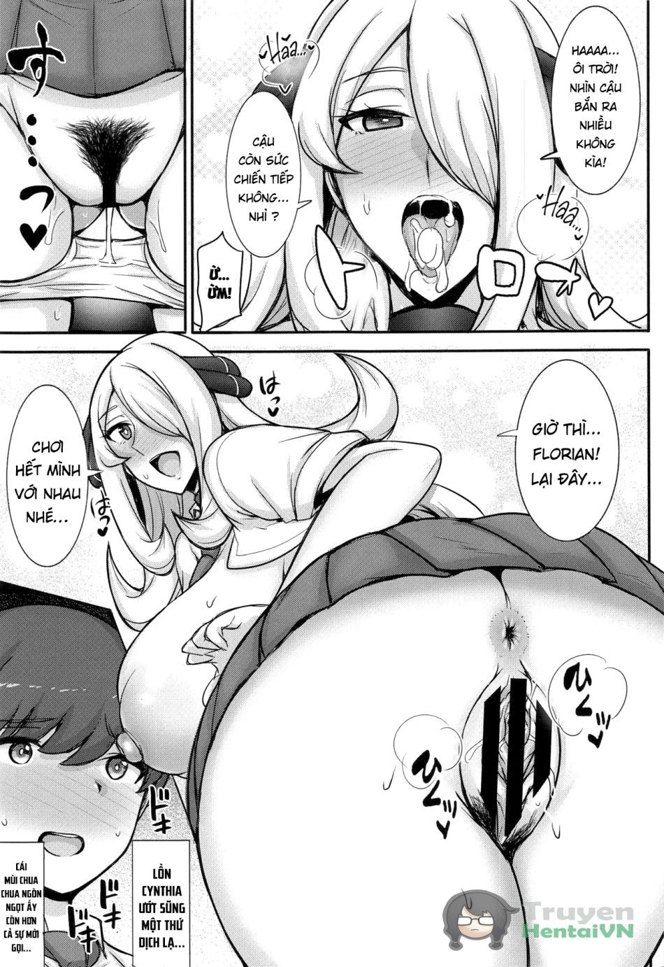 Jk!? Shirona-san | Cynthia Is A High Schooler?! Oneshot page 6 - Giả Dược