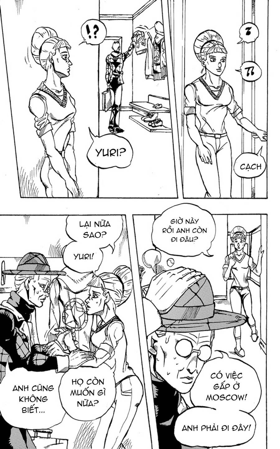 đọc truyện Jojo’s Bizarre Adventure: Moscow Calling Chương 4 ảnh 23 tại Thiên Thai Truyện