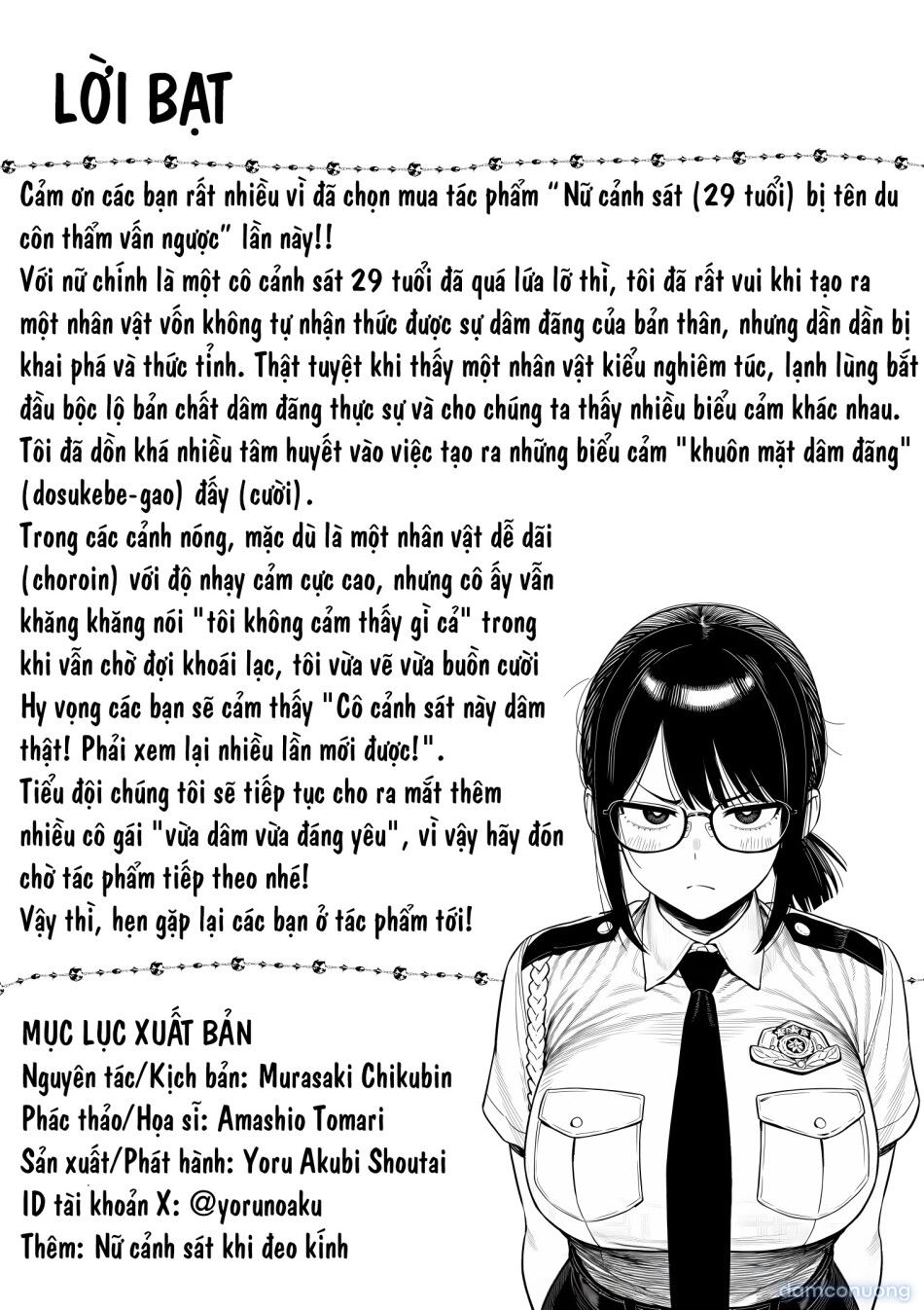 đọc truyện Josei Keisatsukan (29-sai) Ga, Chinpira No Chinpo Ni Gyaku Torishirabe O Sarete Chương 0 ảnh 58 tại Thiên Thai Truyện