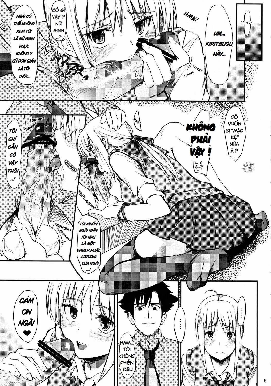 đọc truyện Joshikou Saber (fate/zero) Oneshot ảnh 5 tại Giả Dược