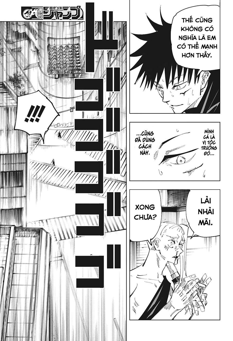 đọc truyện Jujutsu Kaisen - Chú Thuật Hồi Chiến Chương 117 ảnh 9 tại Truyện Dạ Ký