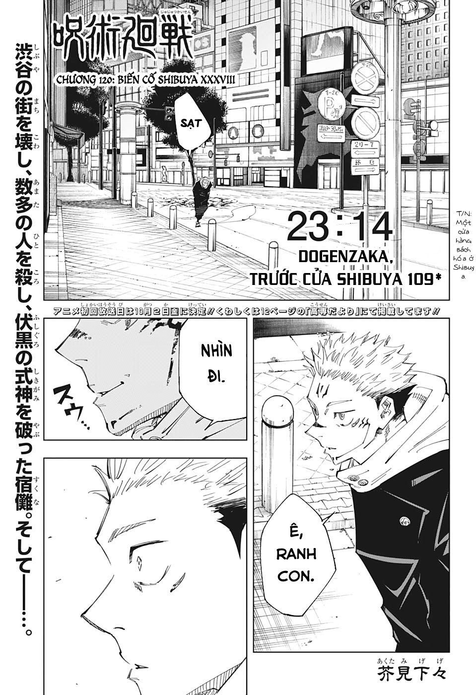 đọc truyện Jujutsu Kaisen - Chú Thuật Hồi Chiến Chương 120 ảnh 5 tại Truyện Dạ Ký