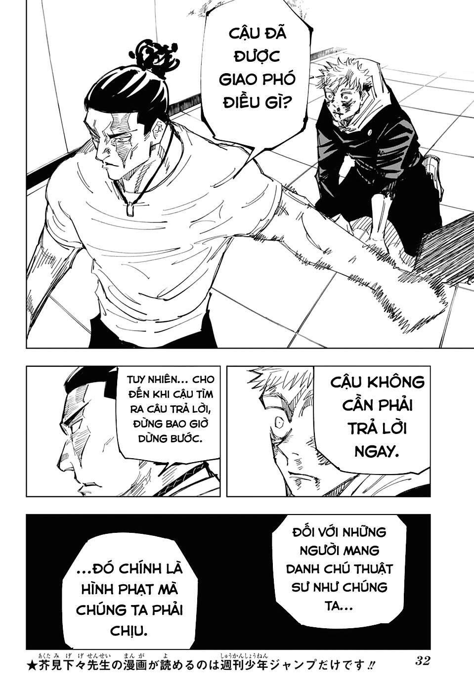 đọc truyện Jujutsu Kaisen - Chú Thuật Hồi Chiến Chương 127 ảnh 15 tại Truyện Dạ Ký