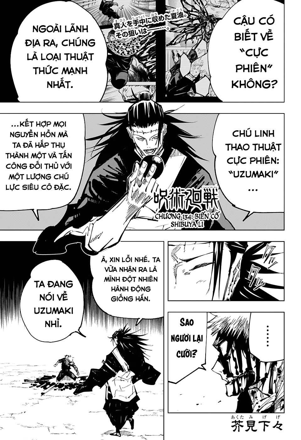đọc truyện Jujutsu Kaisen - Chú Thuật Hồi Chiến Chương 134 ảnh 5 tại Truyện Dạ Ký
