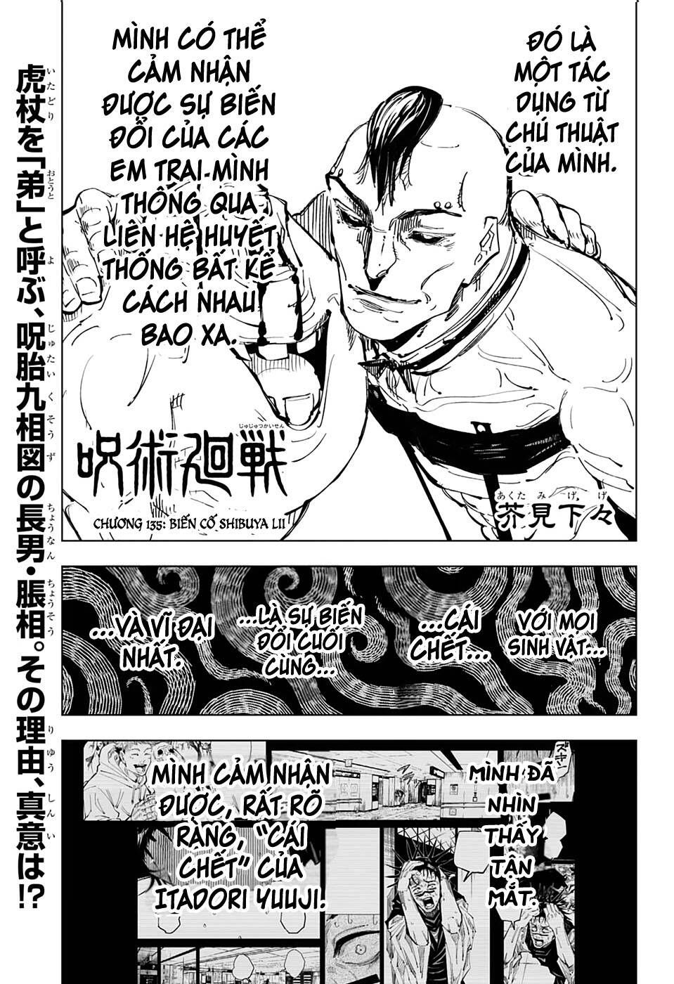đọc truyện Jujutsu Kaisen - Chú Thuật Hồi Chiến Chương 135 ảnh 5 tại Truyện Dạ Ký
