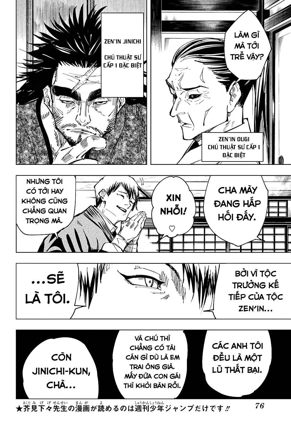 đọc truyện Jujutsu Kaisen - Chú Thuật Hồi Chiến Chương 138 ảnh 8 tại Truyện Dạ Ký