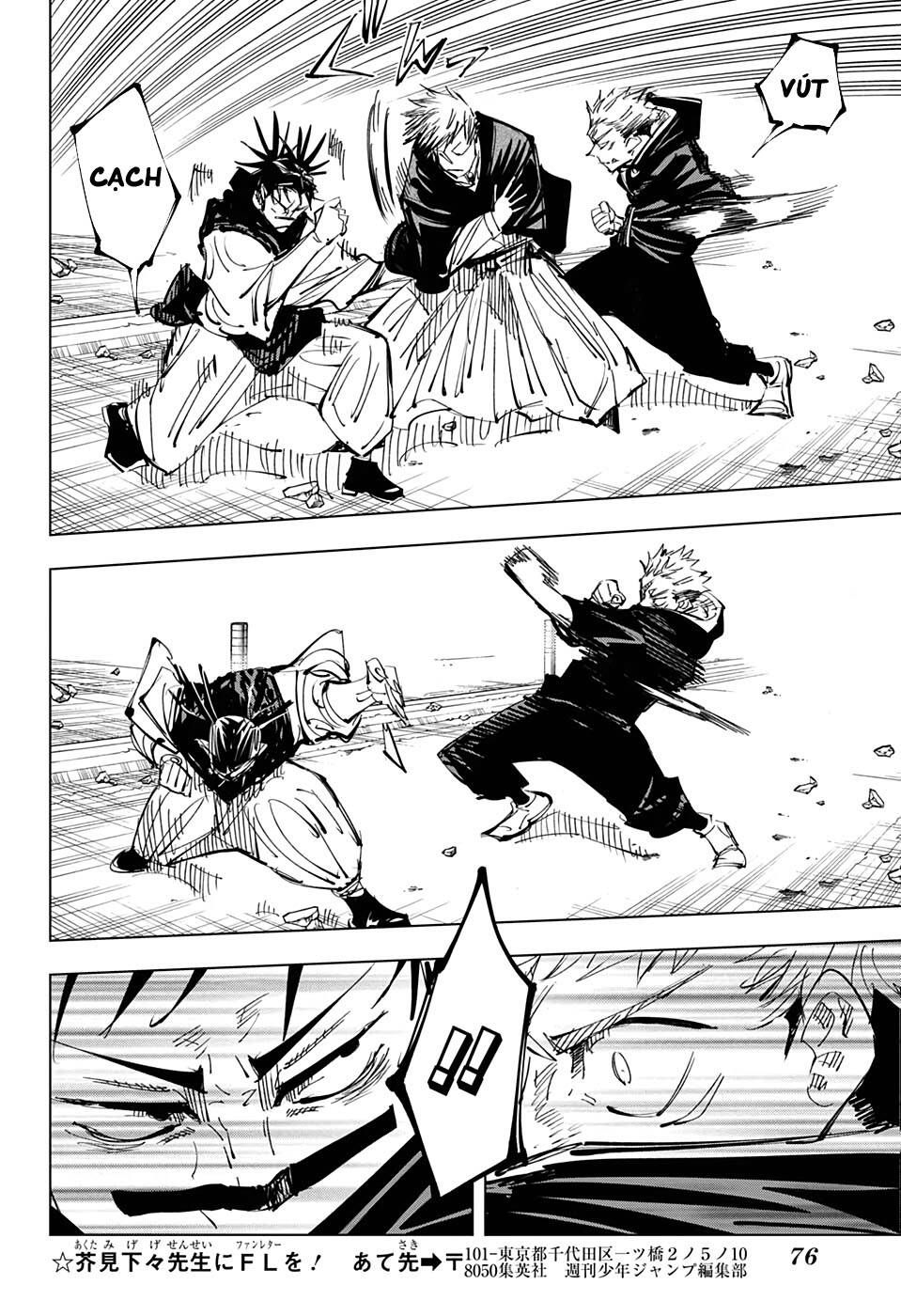 đọc truyện Jujutsu Kaisen - Chú Thuật Hồi Chiến Chương 139 ảnh 19 tại Truyện Dạ Ký