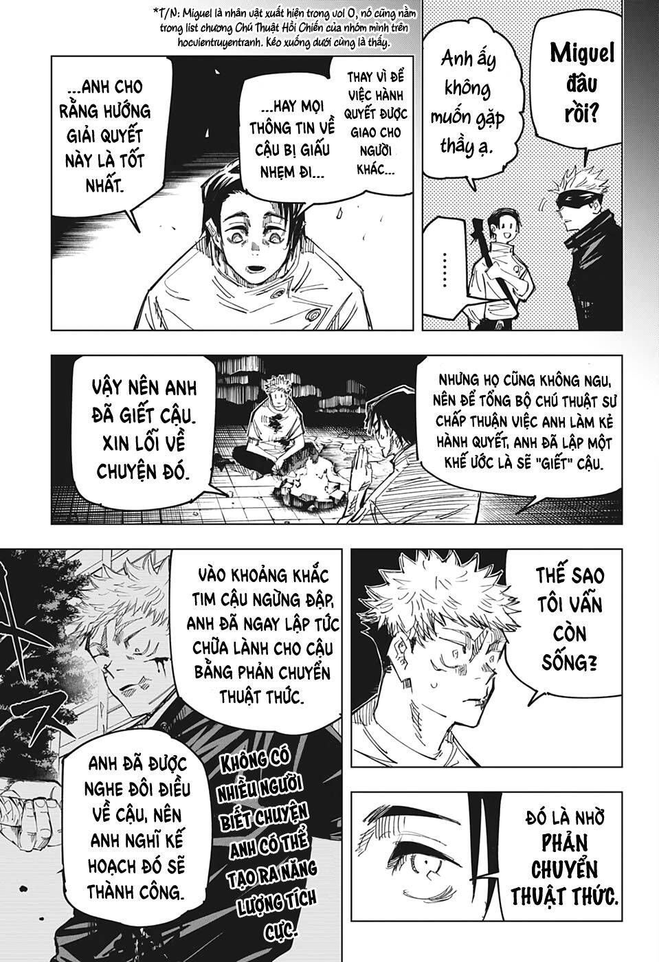 đọc truyện Jujutsu Kaisen - Chú Thuật Hồi Chiến Chương 143 ảnh 13 tại Truyện Dạ Ký