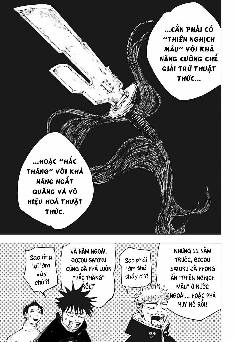 đọc truyện Jujutsu Kaisen - Chú Thuật Hồi Chiến Chương 145 ảnh 21 tại Truyện Dạ Ký
