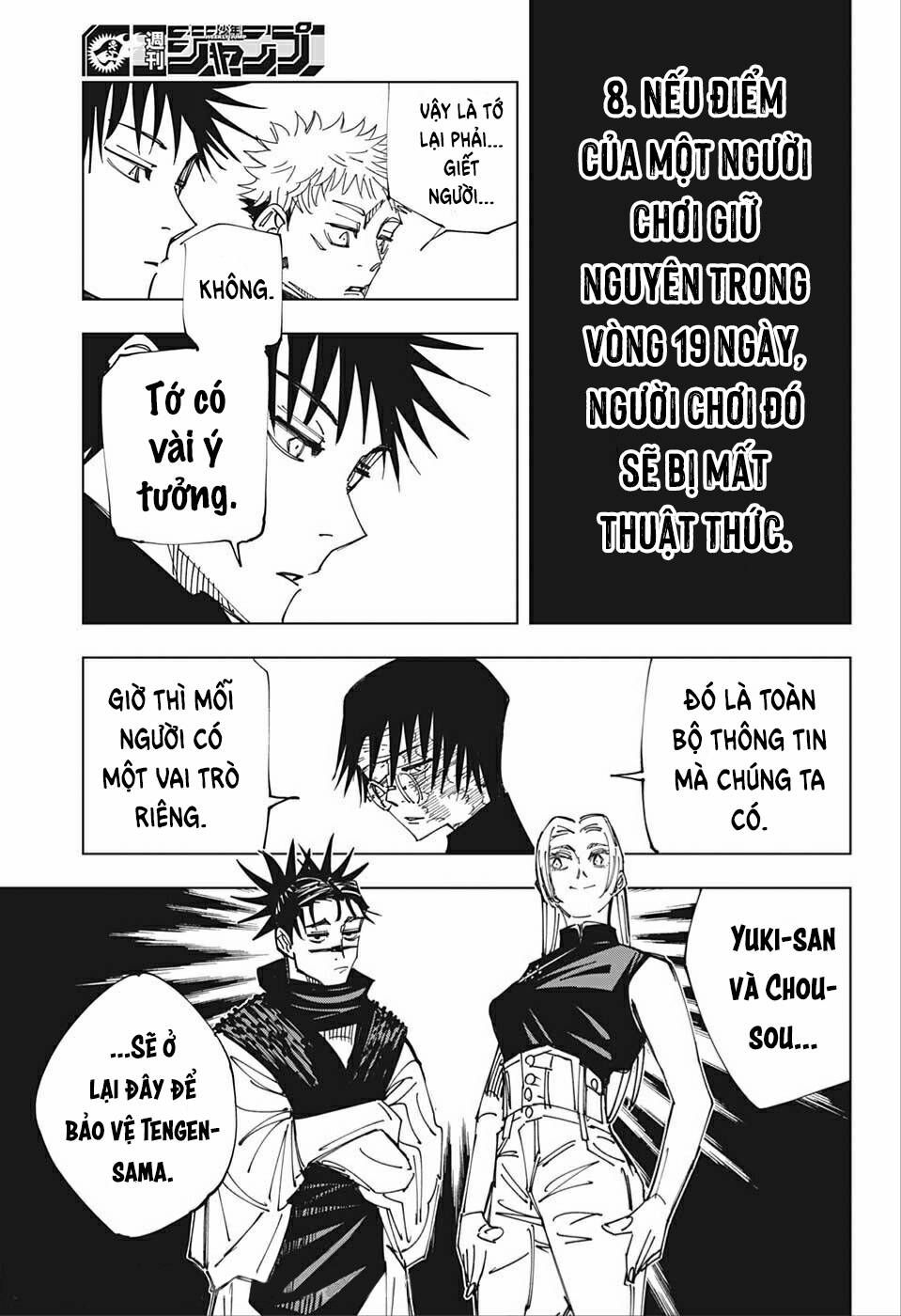đọc truyện Jujutsu Kaisen - Chú Thuật Hồi Chiến Chương 146 ảnh 13 tại Truyện Dạ Ký
